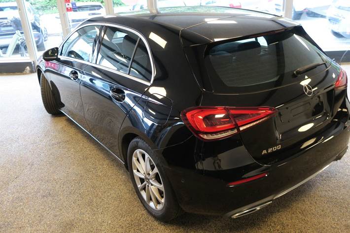 Sort Mercedes A200 fra 2019