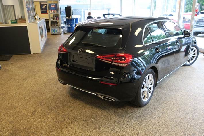 Sort Mercedes A200 fra 2019