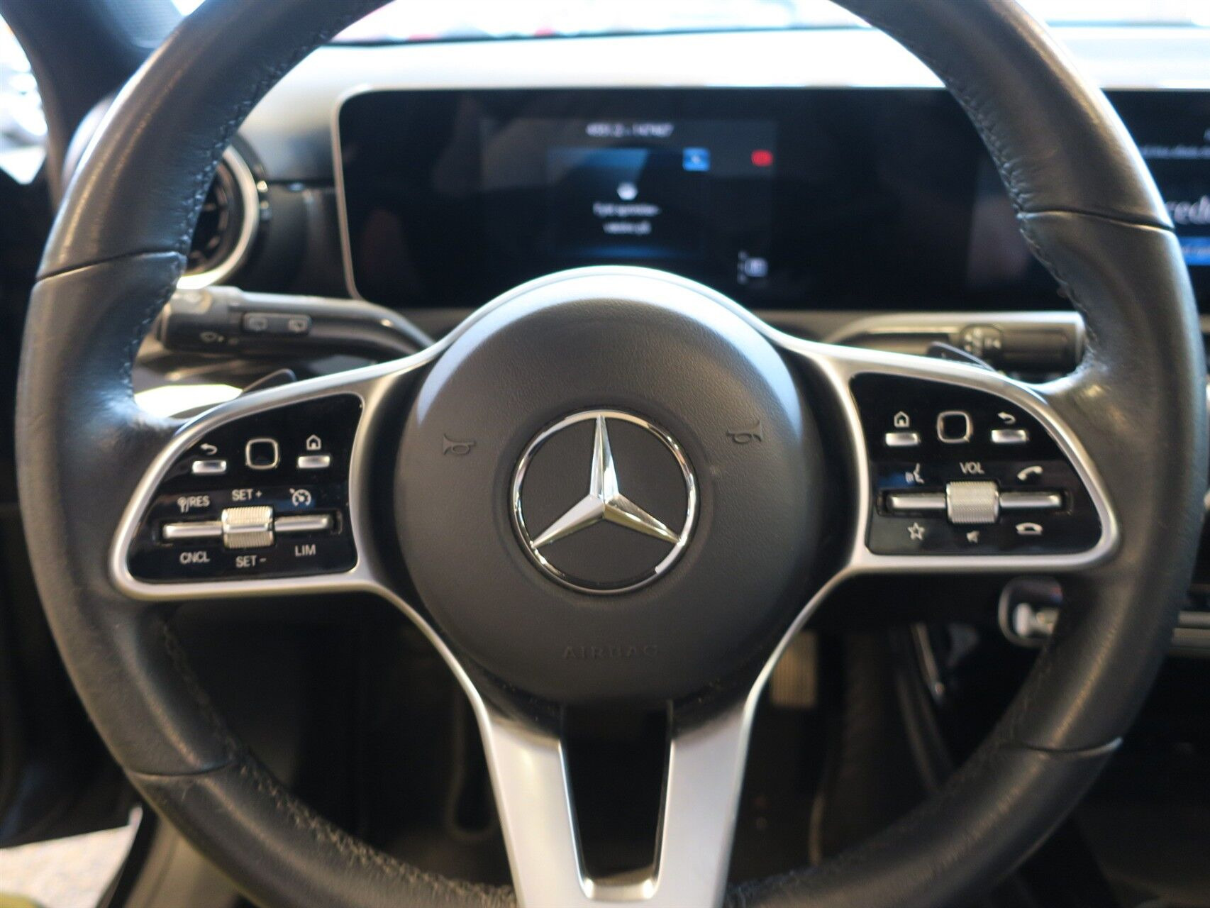 Sort Mercedes A200 fra 2019
