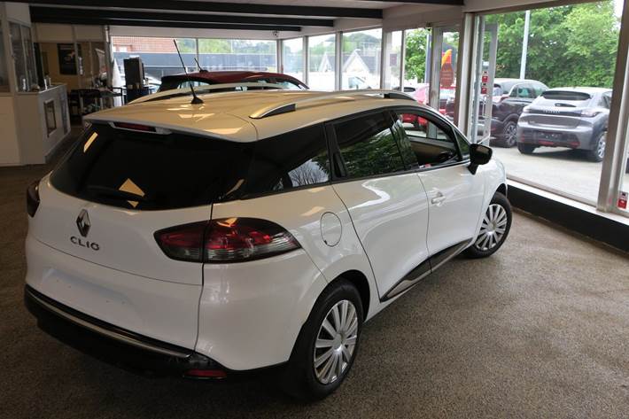 Hvid Renault Clio fra 2018