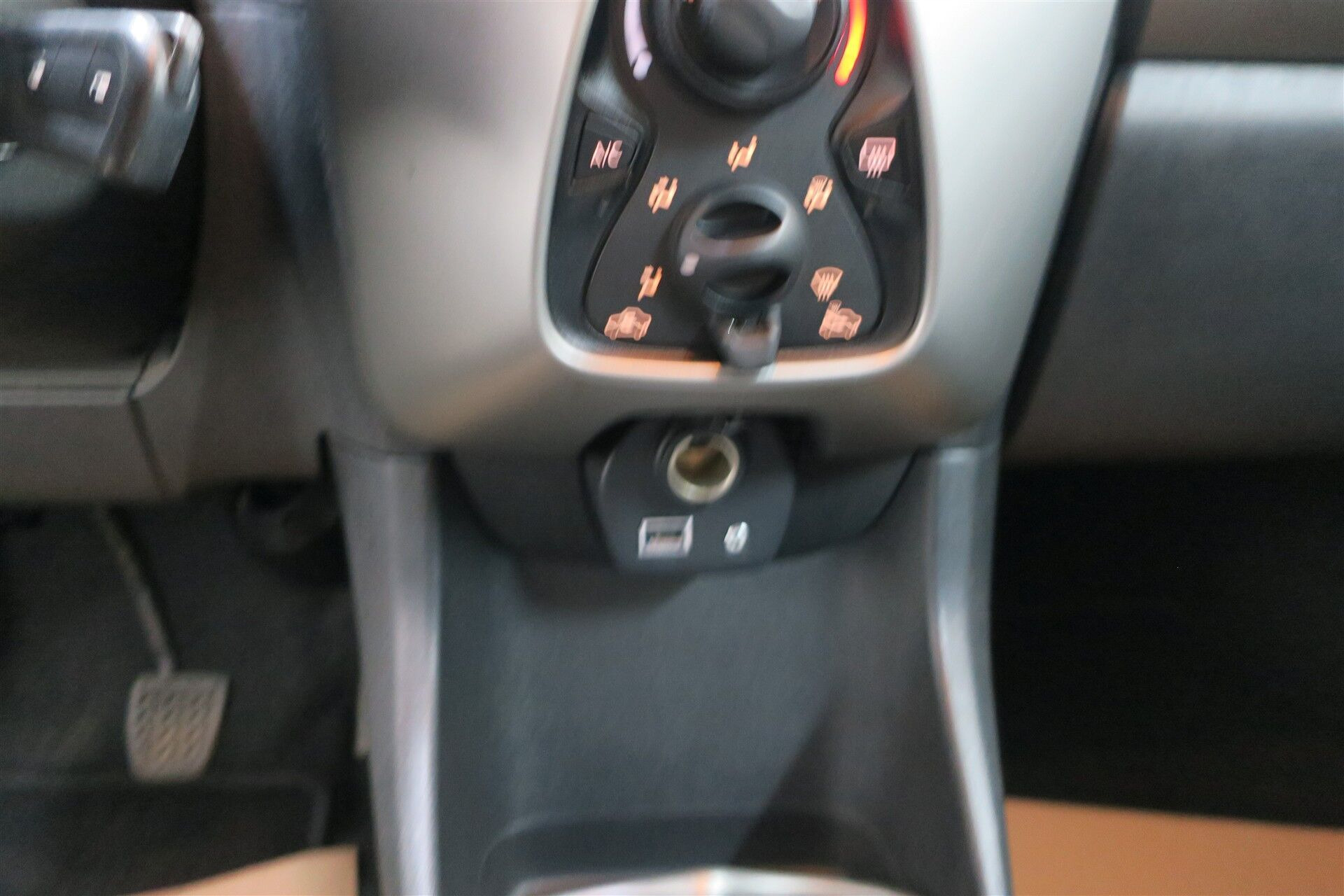 Sort Toyota Aygo fra 2017
