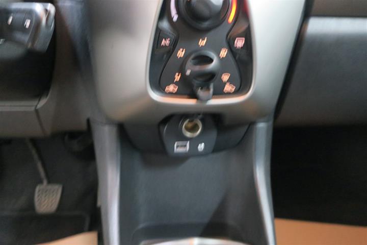 Sort Toyota Aygo fra 2017