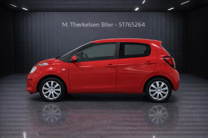 Rød Citroën C1 fra 2020