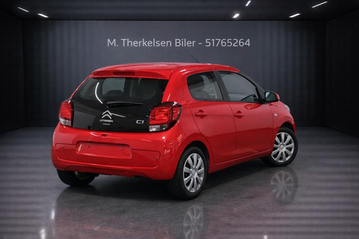 Rød Citroën C1 fra 2020