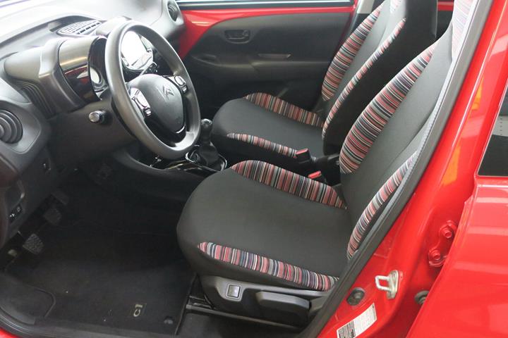 Rød Citroën C1 fra 2020