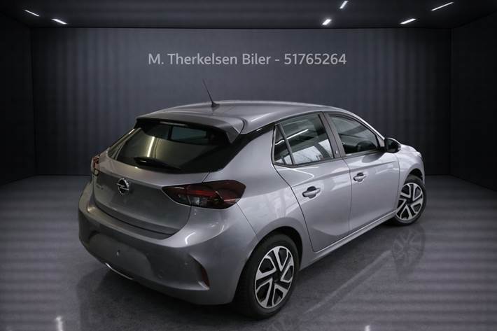 Grå Opel Corsa-e fra 2020