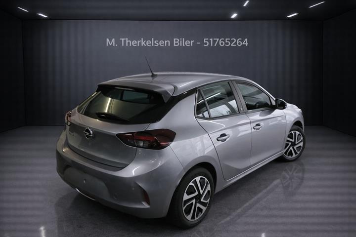 Grå Opel Corsa-e fra 2020
