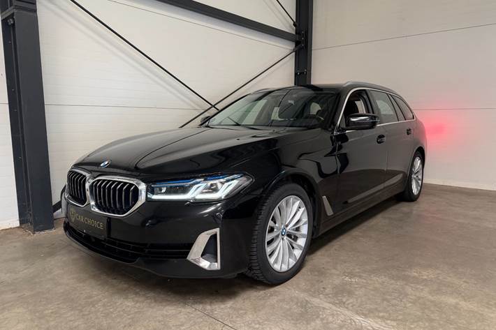Sort BMW 530i fra 2021