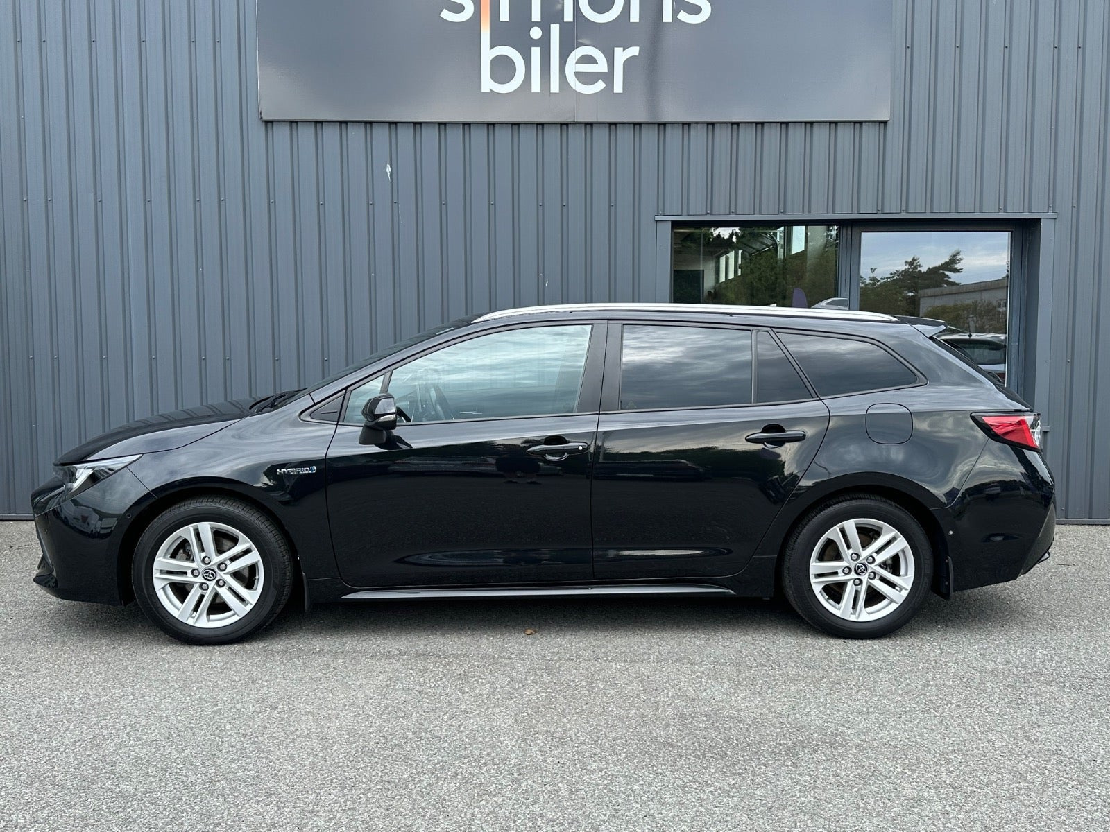 Sort Toyota Corolla fra 2020