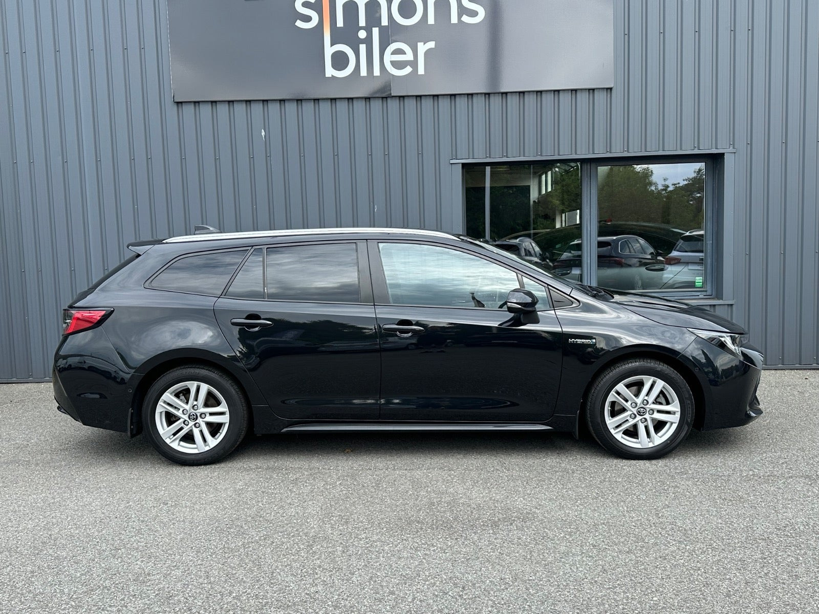 Sort Toyota Corolla fra 2020