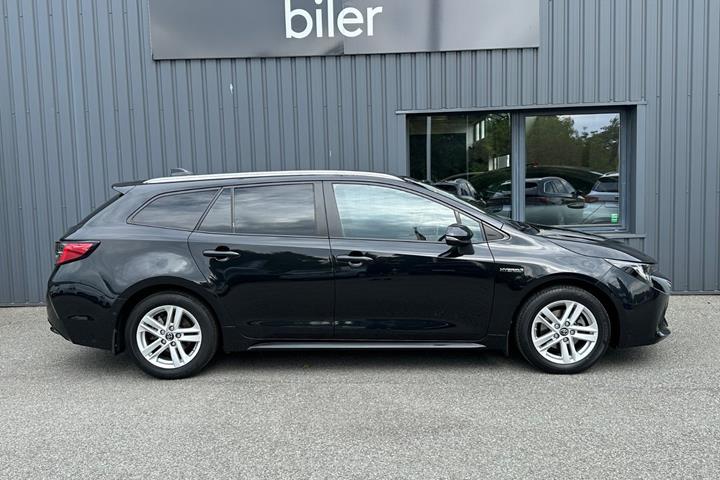 Sort Toyota Corolla fra 2020