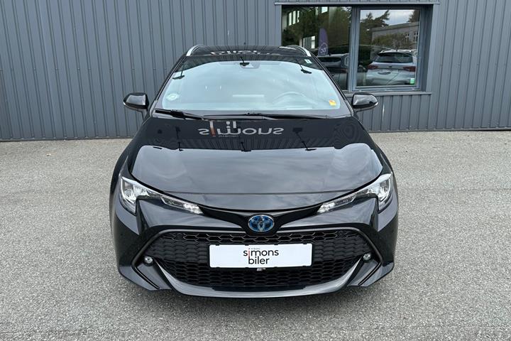 Sort Toyota Corolla fra 2020