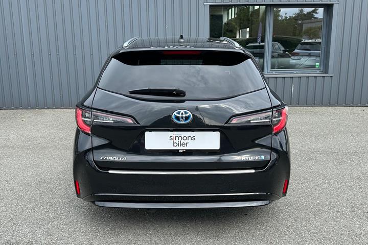 Sort Toyota Corolla fra 2020