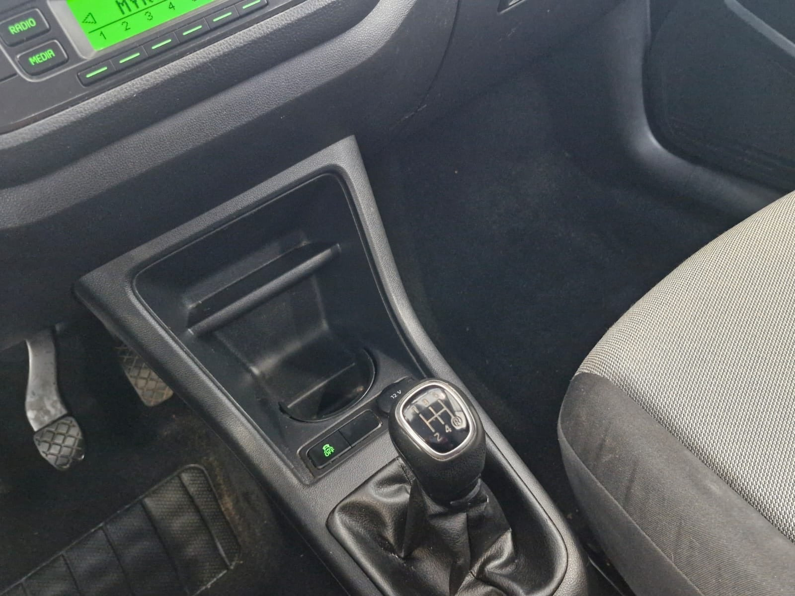 Blå Skoda Citigo fra 2013