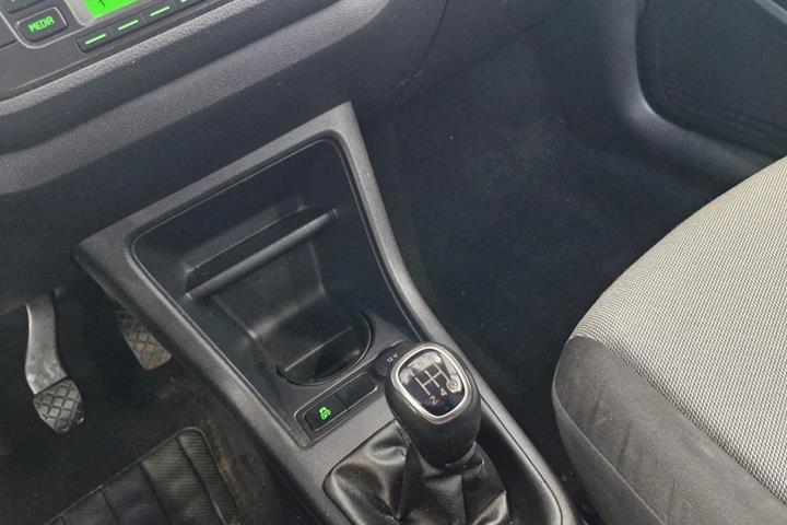 Blå Skoda Citigo fra 2013