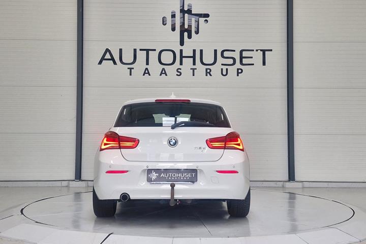 Hvid BMW 118d fra 2015