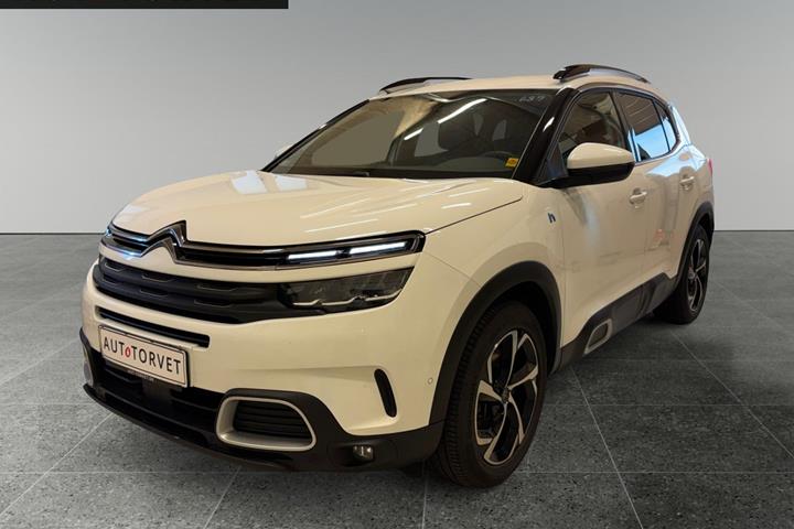 Hvid Citroën C5 Aircross fra 2021 set udefra