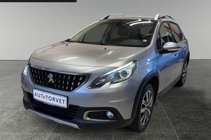 Sølv Peugeot 2008 fra 2017