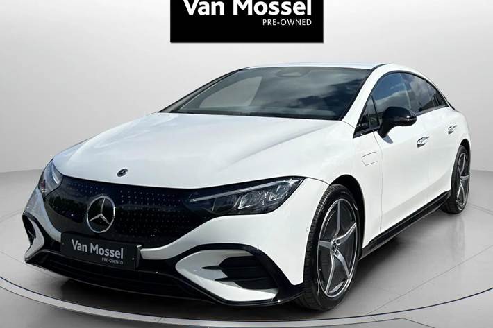 Hvid Mercedes EQE350+ fra 2025