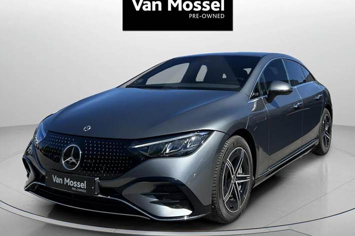 Grå Mercedes EQE350+ fra 2025