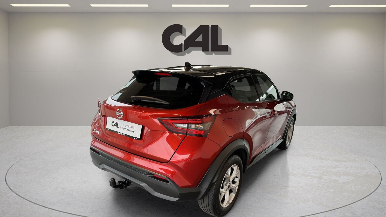 Rød Nissan Juke fra 2021