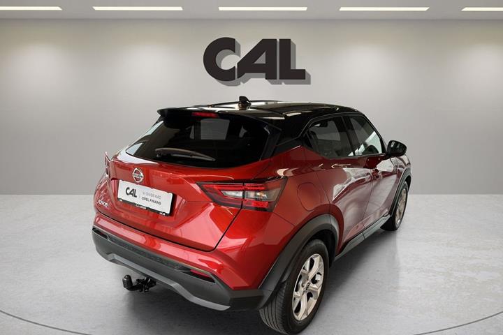 Rød Nissan Juke fra 2021