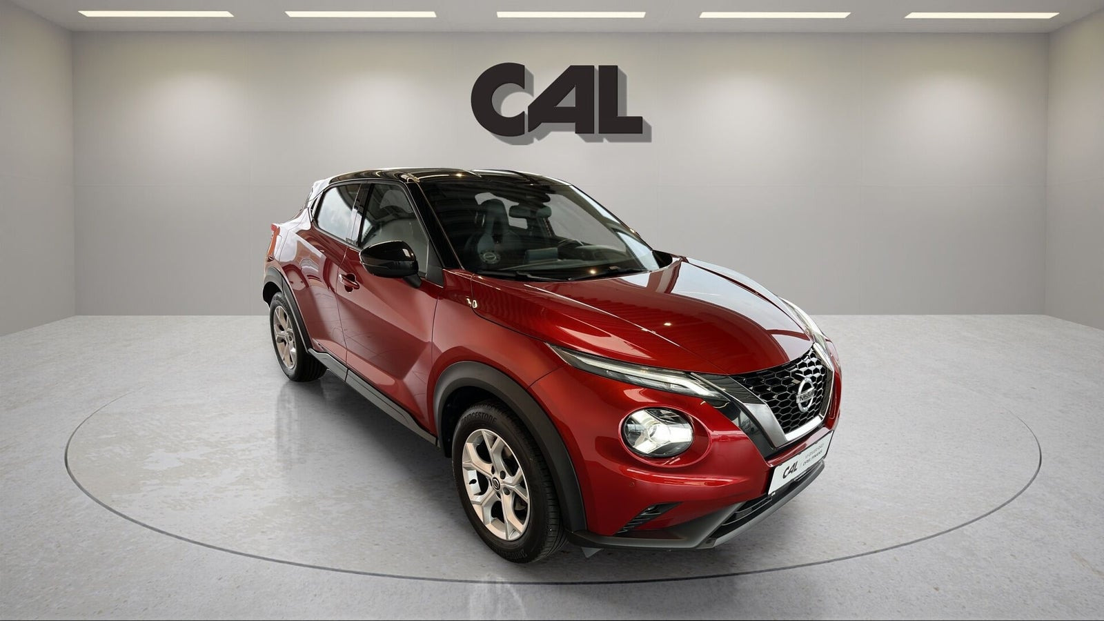 Rød Nissan Juke fra 2021