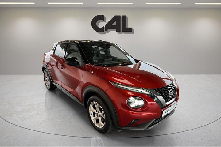 Rød Nissan Juke fra 2021