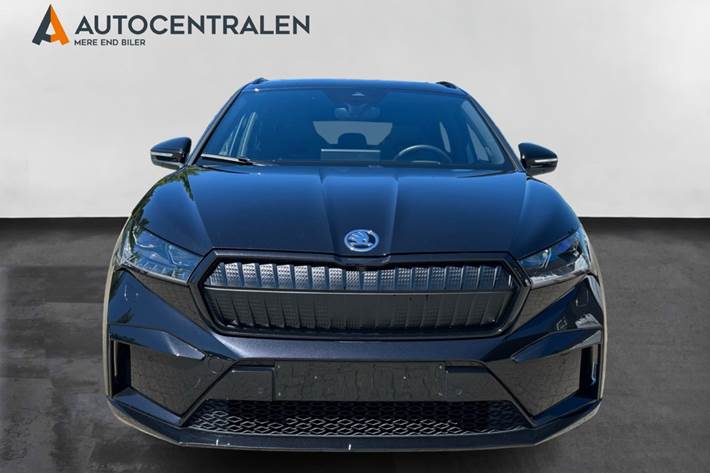 Sort Skoda Enyaq fra 2025