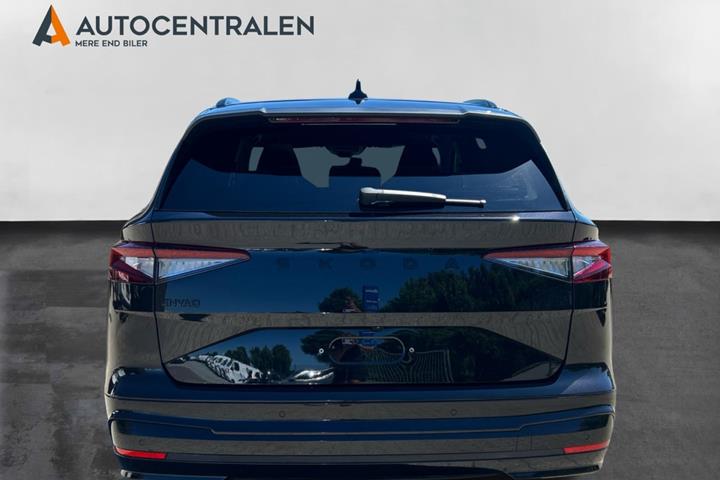 Sort Skoda Enyaq fra 2025