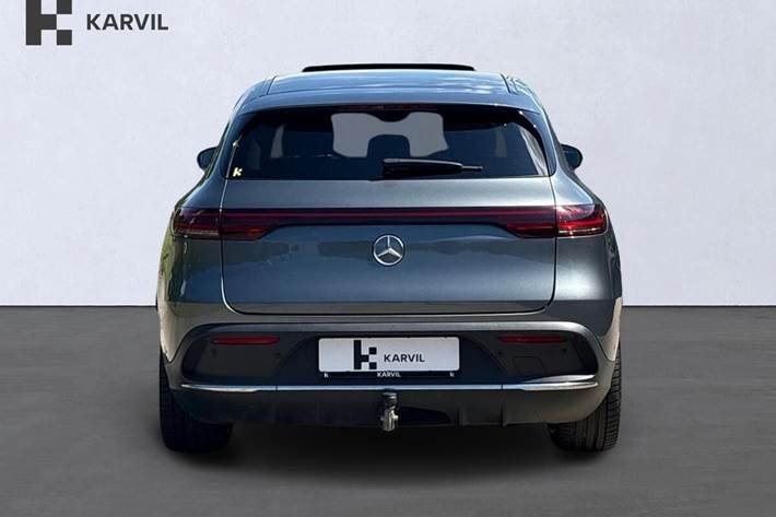 Grå Mercedes EQC400 fra 2021