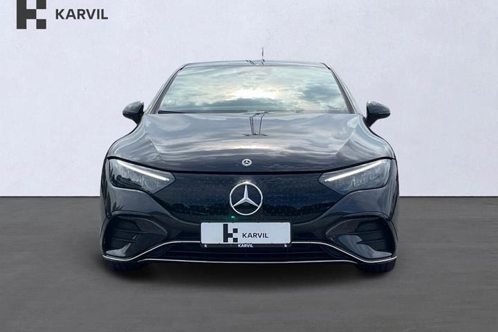 Grå Mercedes EQE350 fra 2024