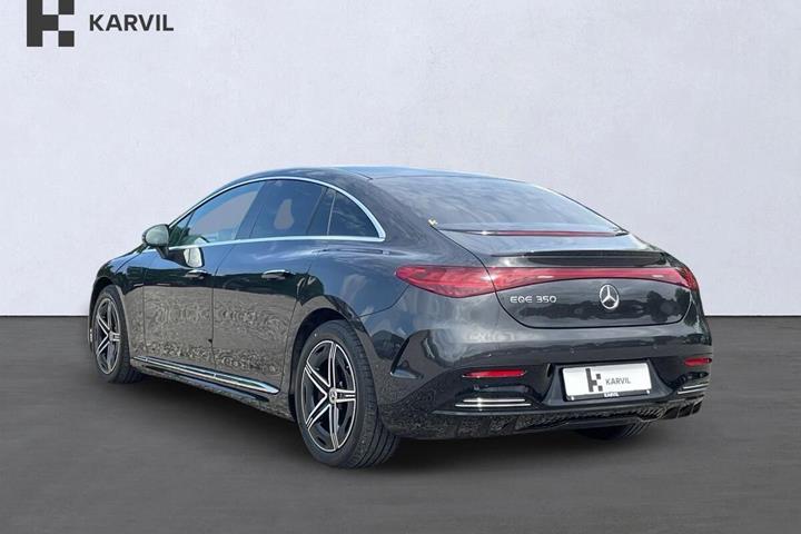 Grå Mercedes EQE350 fra 2024