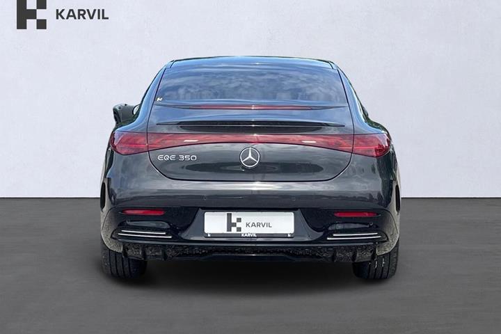 Grå Mercedes EQE350 fra 2024