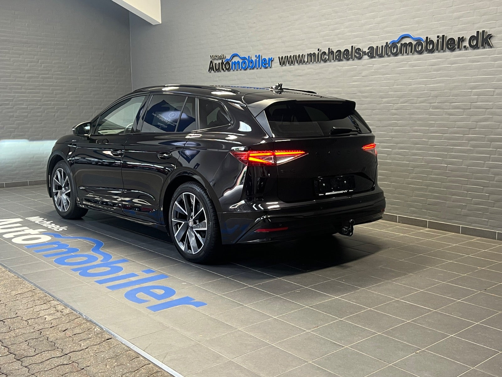 Sort Skoda Enyaq fra 2025