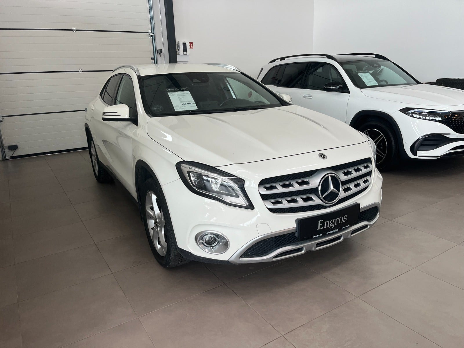 Sort Mercedes GLA220 d fra 2017