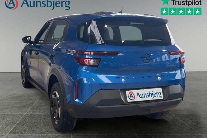 Blå Opel Frontera fra 2025