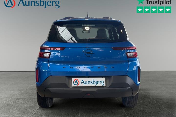 Blå Opel Frontera fra 2025