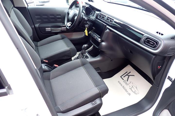 Hvid Citroën C3 fra 2019