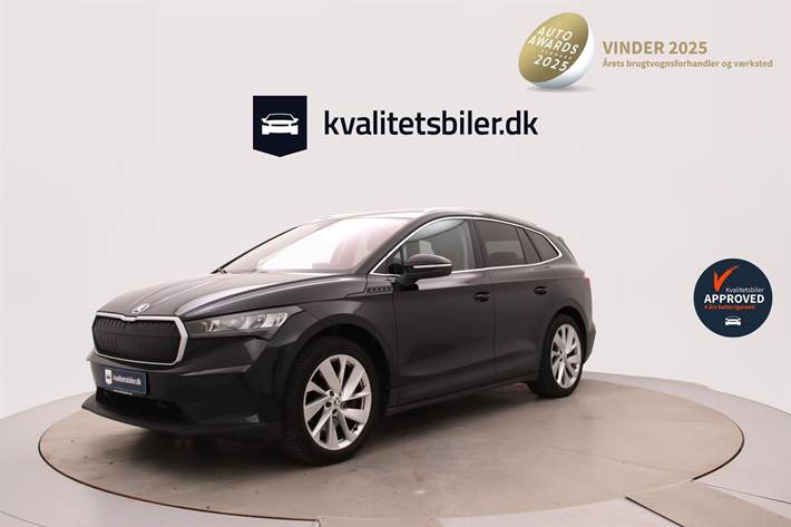 Sort Skoda Enyaq fra 2021