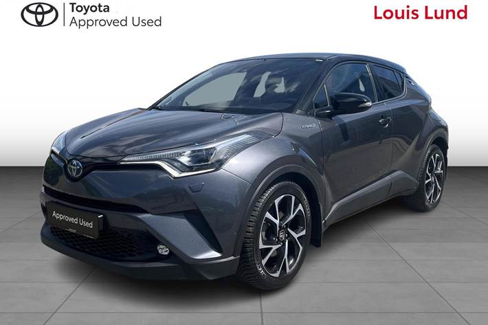 Grå Toyota C-HR fra 2019