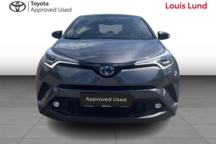 Grå Toyota C-HR fra 2019