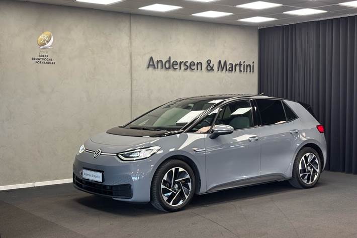 Grå VW ID.3 fra 2020