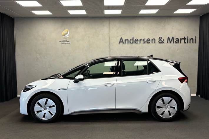 Hvid VW ID.3 fra 2021