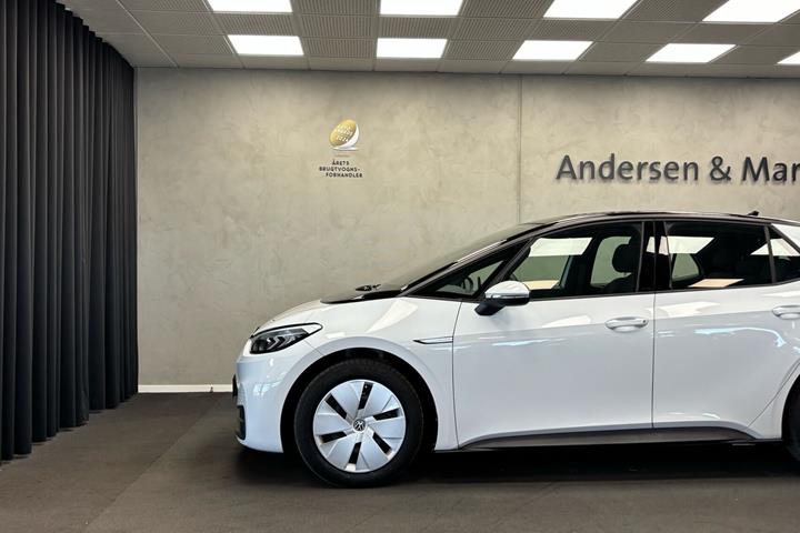 Hvid VW ID.3 fra 2021