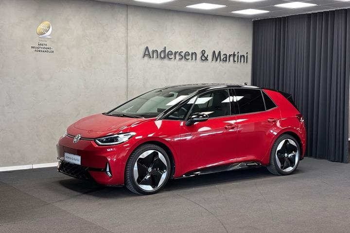 Rød VW ID.3 fra 2025