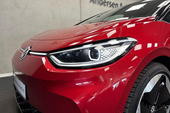 Rød VW ID.3 fra 2025
