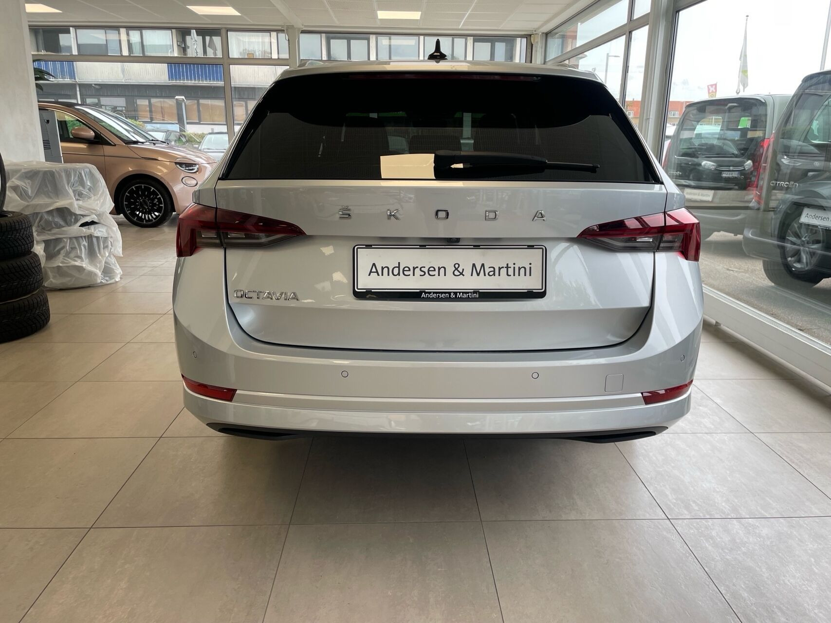 Sølv Skoda Octavia fra 2021