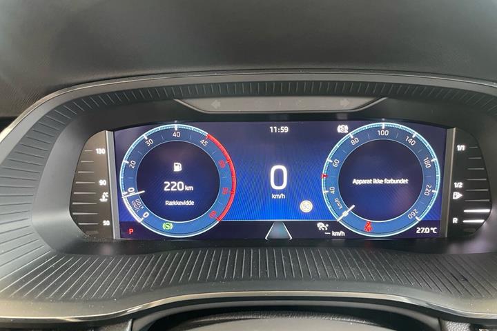 Sølv Skoda Octavia fra 2021