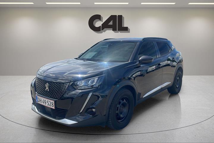 Sort Peugeot 2008 fra 2022 set udefra